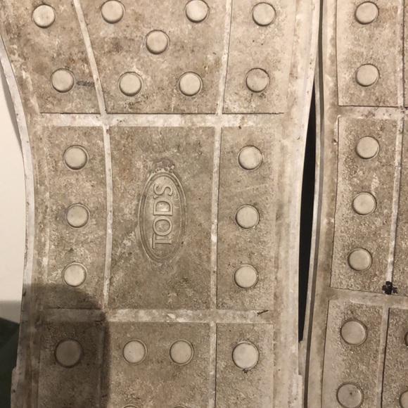 Men’s Tods Navy leather sneaker 8.5 - Picture 11 of 11